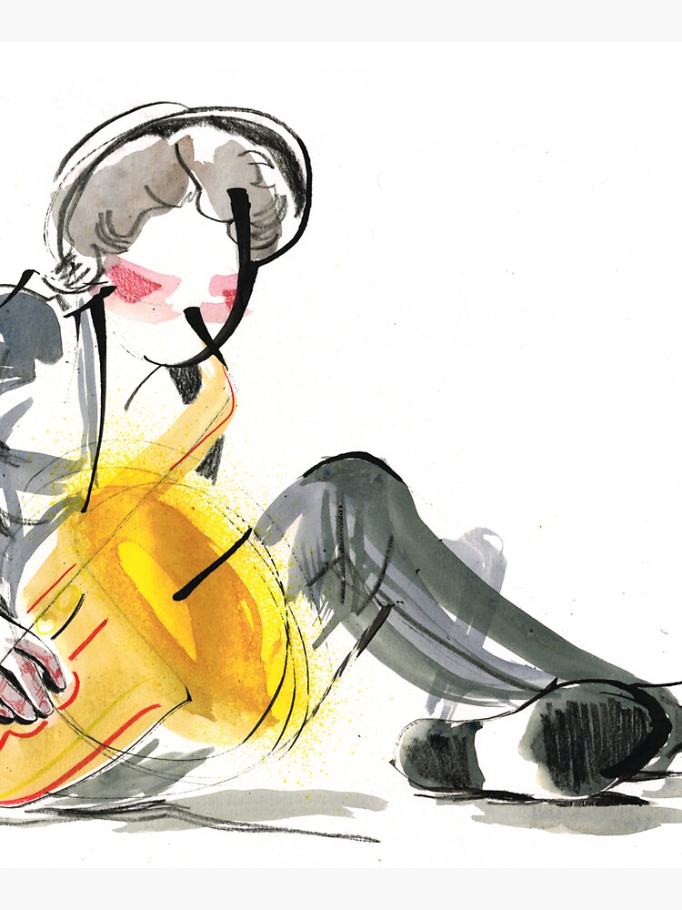 Saxophonist Musician Music Expressive Drawing by CatarinaGarcia