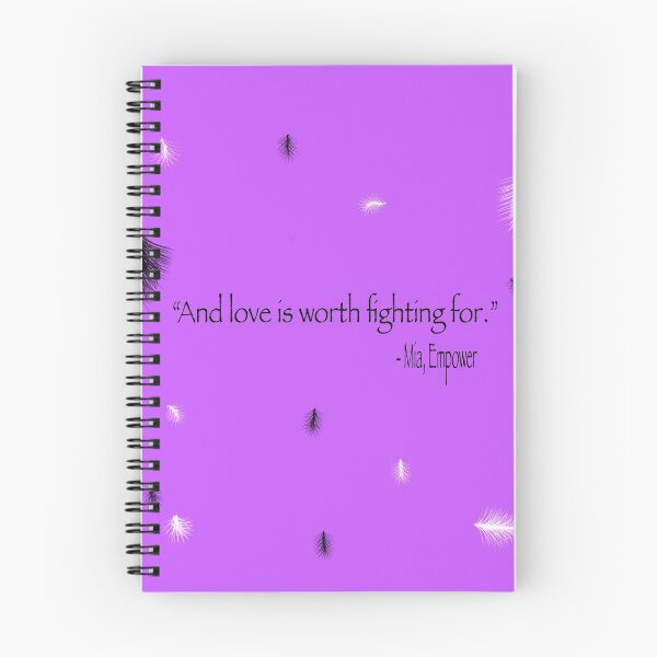 Item preview, Mia Empower Quote designed and sold by Vi_ BookishDancer13.