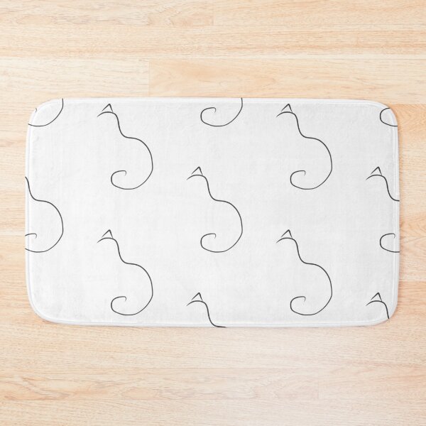 Item preview, Minimal Cat Profile designed and sold by ErinLP.