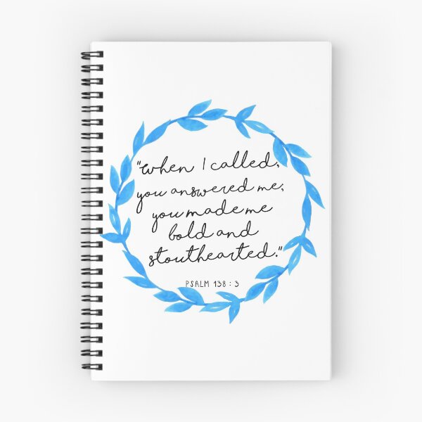 Artikelvorschau, Psalm 138: 3 floral entworfen und verkauft von ReVivingHoPe.