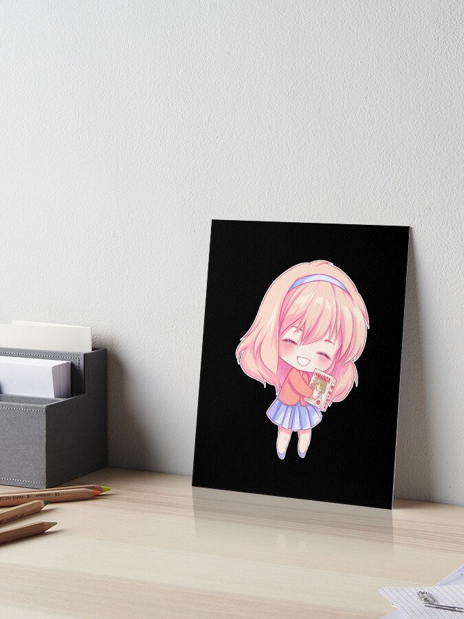 Doki Doki Literature Club! Chibi Mangaka Anime Art, Chibi