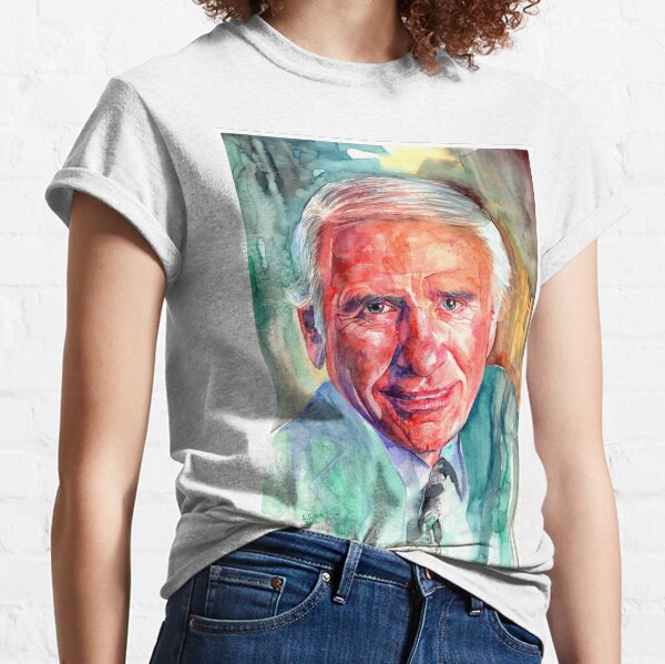 Jim Rohn Portrait Classic T-Shirt