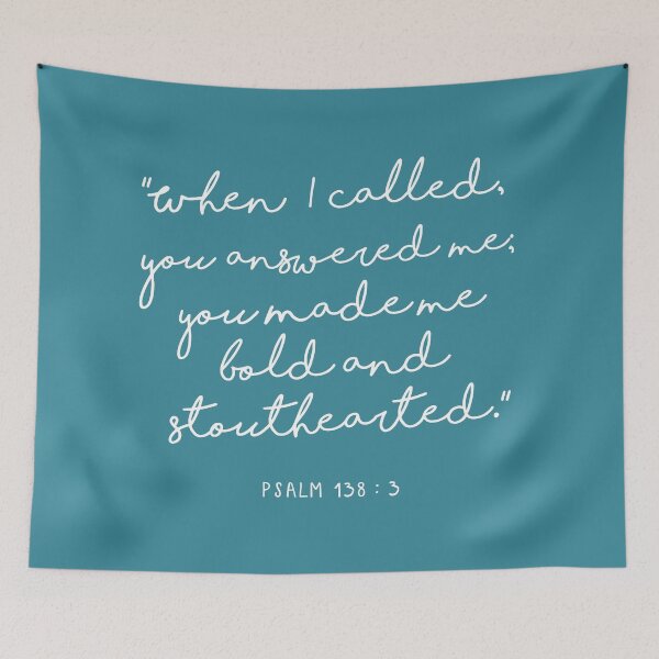Item preview, Psalm 138:3 colour designed and sold by ReVivingHoPe.