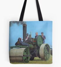 steam traction engine Tote Bag