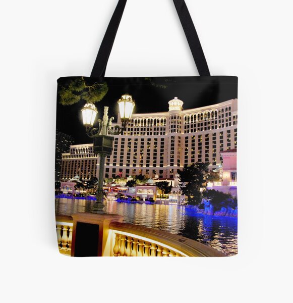 Bellagio Resort & Casino Canvas Tote Bags with Trim & Logo