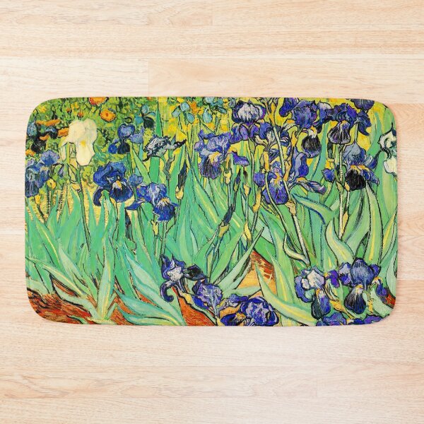 Item preview, Vincent Van Gogh Purple Irises at St. Remy designed and sold by PixDezines.