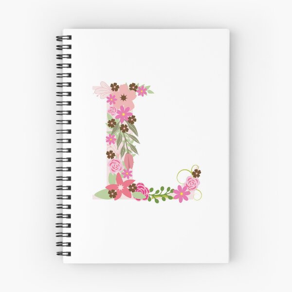 Item preview, Letter L from flowers and leaves designed and sold by diemar.