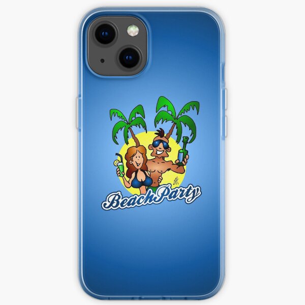 Beach Party iPhone Soft Case