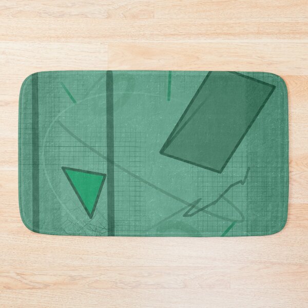 Item preview, Shapes in Green Color designed and sold by Annette Marionneaux Stevenson.