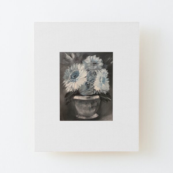 Decorated in Blue Wood Mounted Print