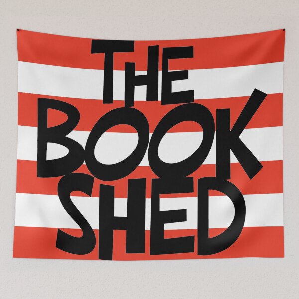 Item preview, The Book Shed logo designed and sold by Northam Secondhand.