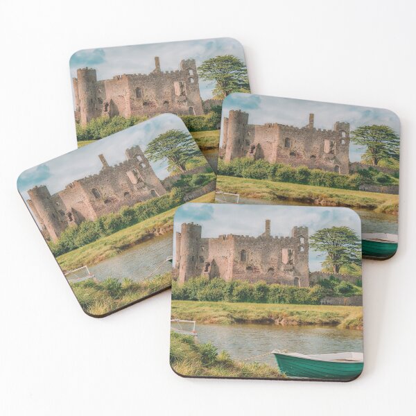 Item preview, Laugharne Castle, Carmarthenshire, Wales. designed and sold by Postywood.