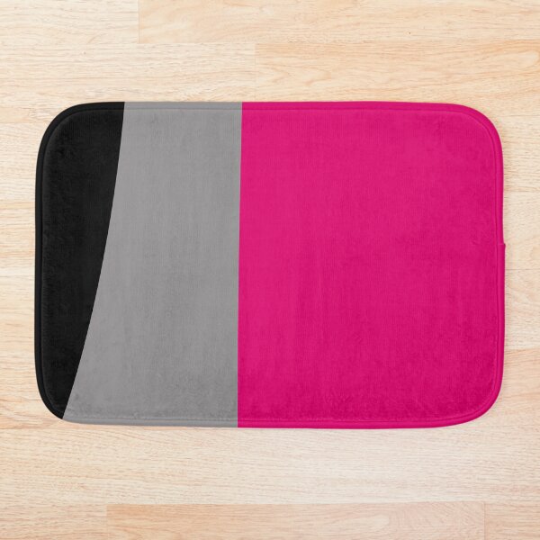 Item preview, "Miami 2" Modern, Abstract, Modern, Hot Pink, Block, Gray, Black, Fuchsia, Clean, Lines designed and sold by CanisPicta.