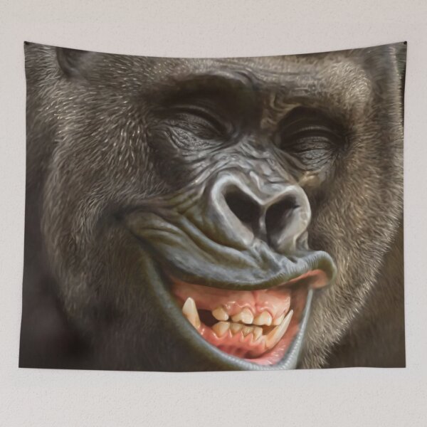 Item preview, Smiling Gorilla (^_^) designed and sold by tutuart.
