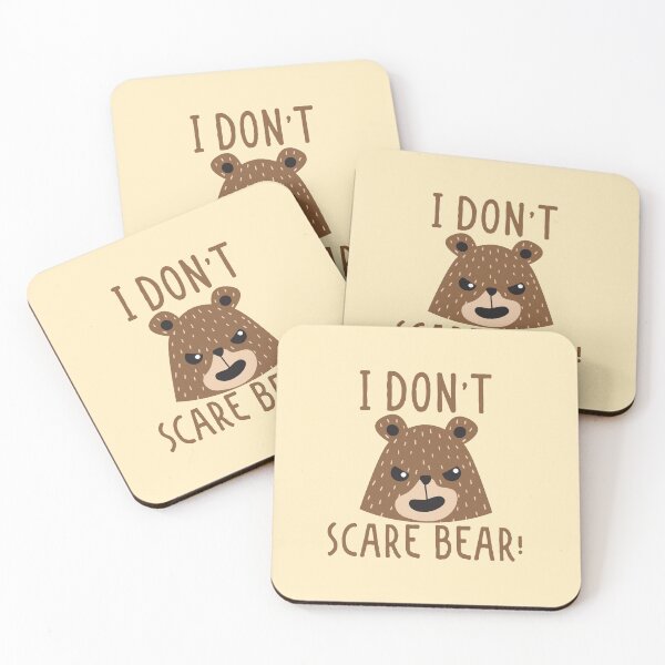 Item preview, I DON'T SCARE! Bear designed and sold by jazzydevil.