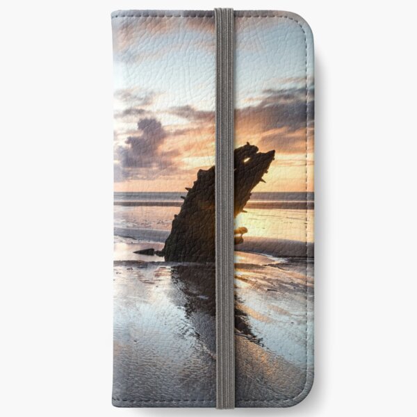 HELVETIA WRECK (Rhossili, Wales) iPhone Wallet
