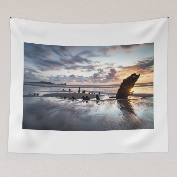 Item preview, HELVETIA WRECK (Rhossili, Wales) designed and sold by Andrew Hocking.