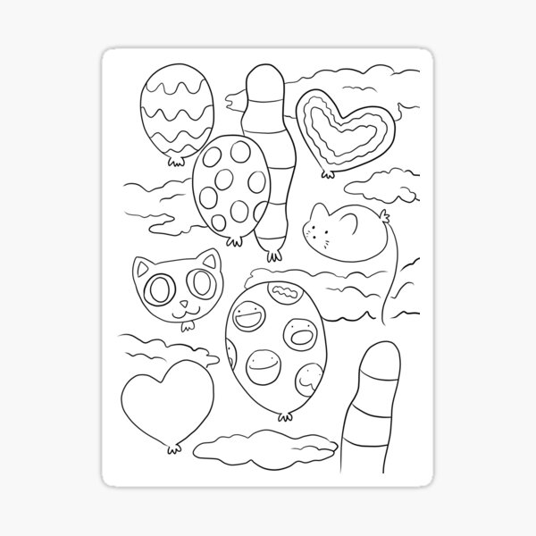 The Lost Balloons Sticker