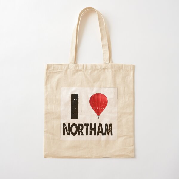I LOVE NORTHAM Cotton Tote Bag