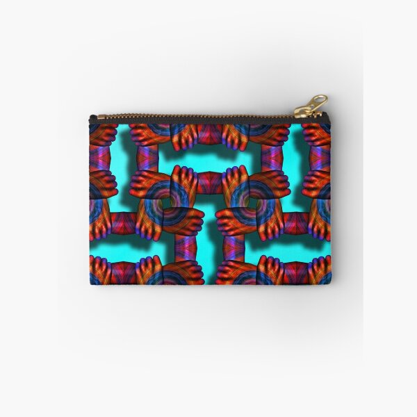 Item preview, Locking Wrists in Blues Duvet designed and sold by GolemAura.