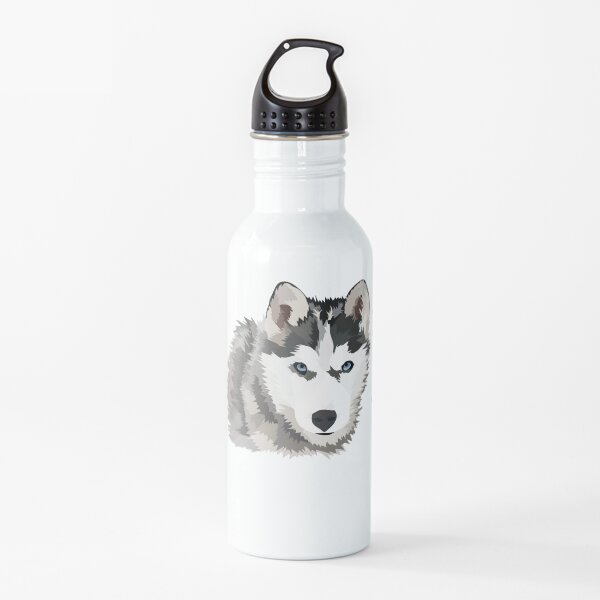 werewolf husky dog gifts Wolf Forest Stainless Steel Water Bottle