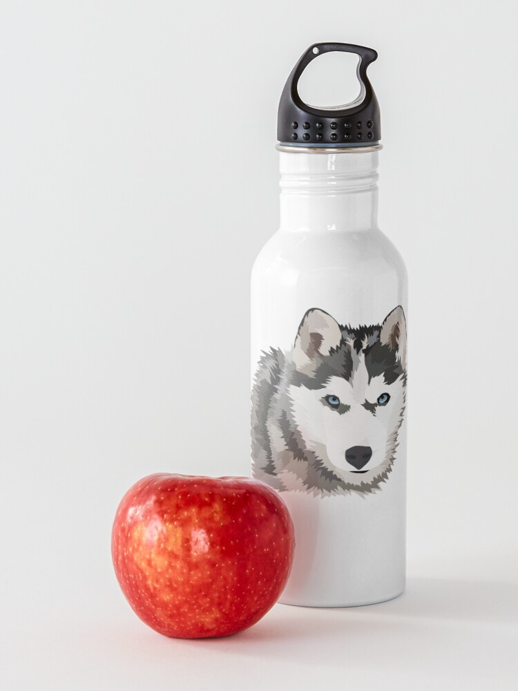 Alternate view of Siberian Husky Water Bottle