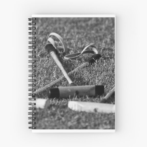 Item preview, Polo mallets on the field designed and sold by DriveModern.