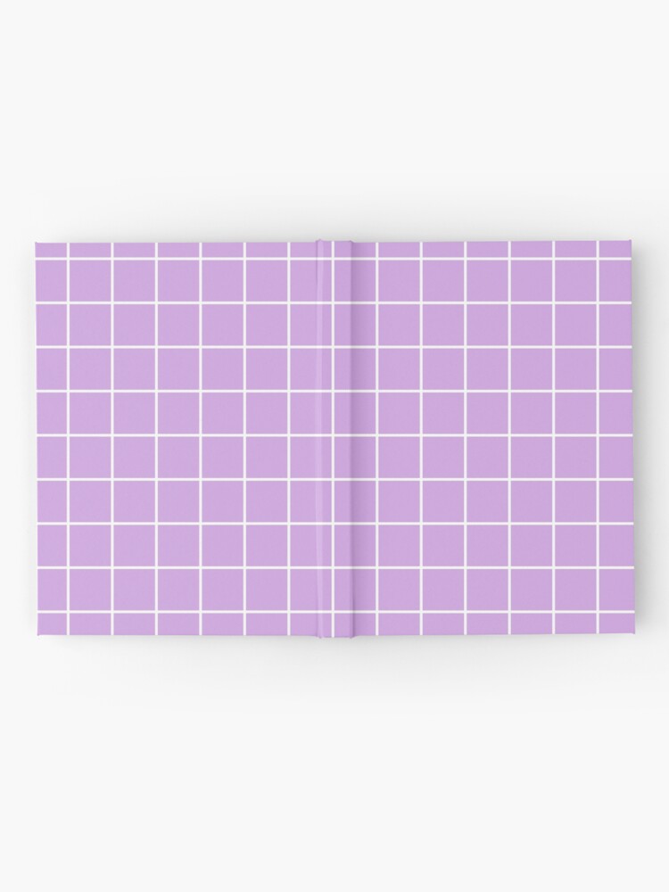Purple Grid Aesthetic | Pastel Lilac Violet