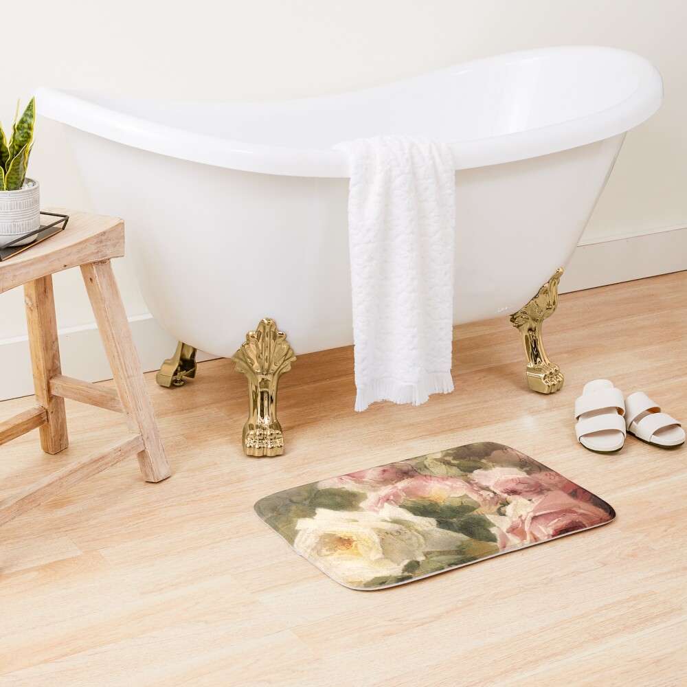 La Vie en Rose Bath Mat