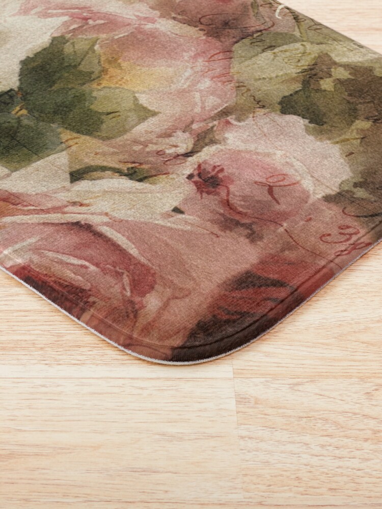 Alternate view of La Vie en Rose Bath Mat