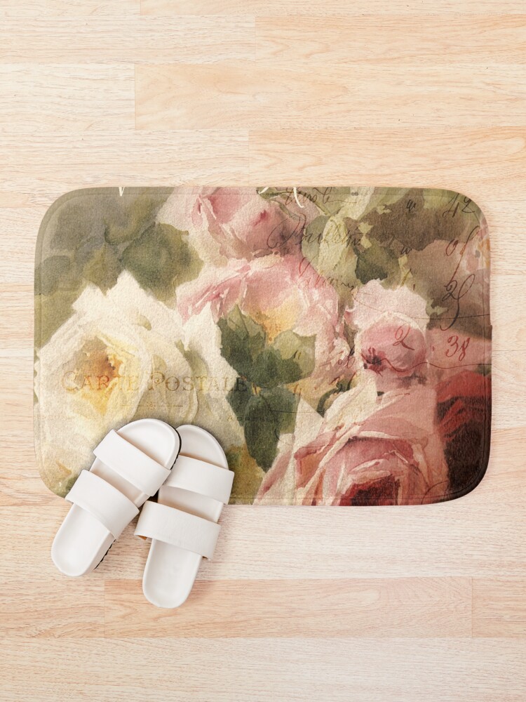 Alternate view of La Vie en Rose Bath Mat
