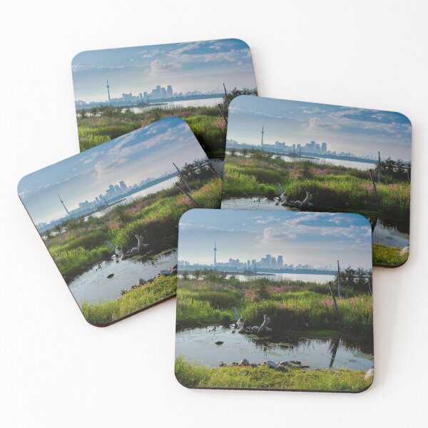 Item preview, Toronto Skyline From Tommy Thompson Park designed and sold by The Learning Curve Photography.