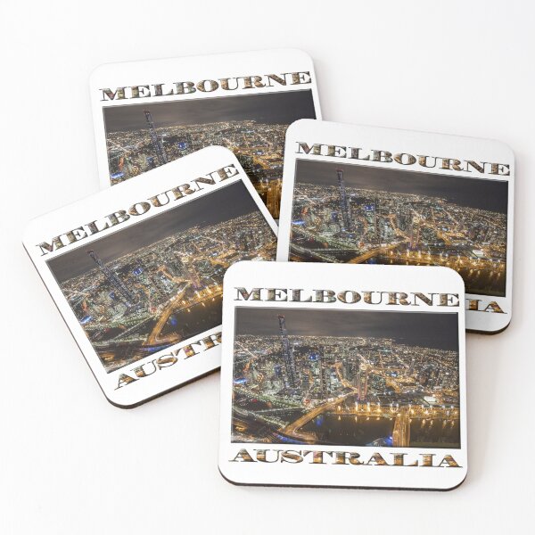 Item preview, Melbourne Fires Up (poster on white) designed and sold by Ray's Photos & Art.