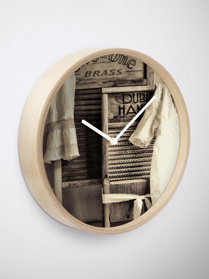 Alternate view of Vintage Laundry Room Clock