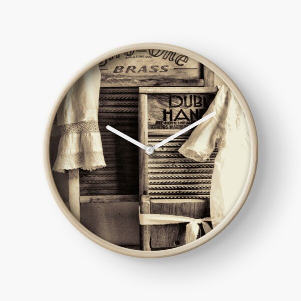 Vintage Laundry Room Clock