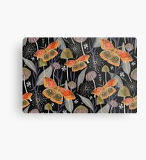 Midnight Moth Metal Print