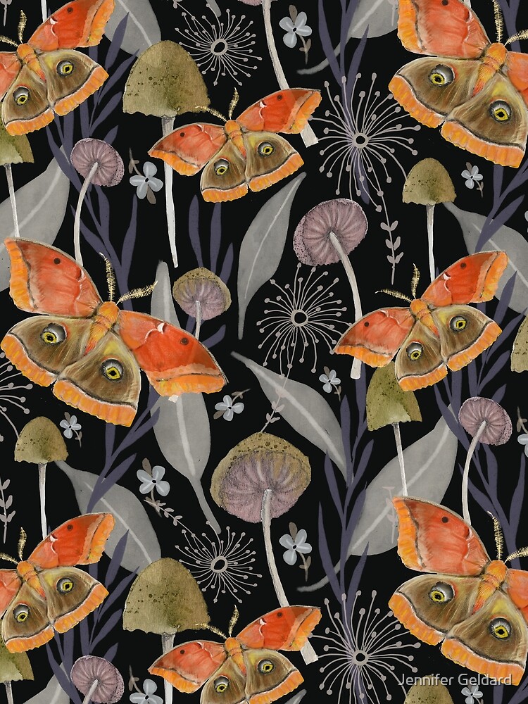 Midnight Moth by JenniferGeldard