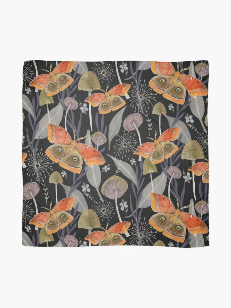 Alternate view of Midnight Moth Scarf