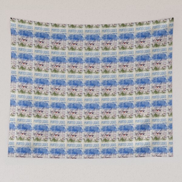 Item preview, San Francisco Watercolor Style, Painted Ladies designed and sold by MaplewoodMerch.
