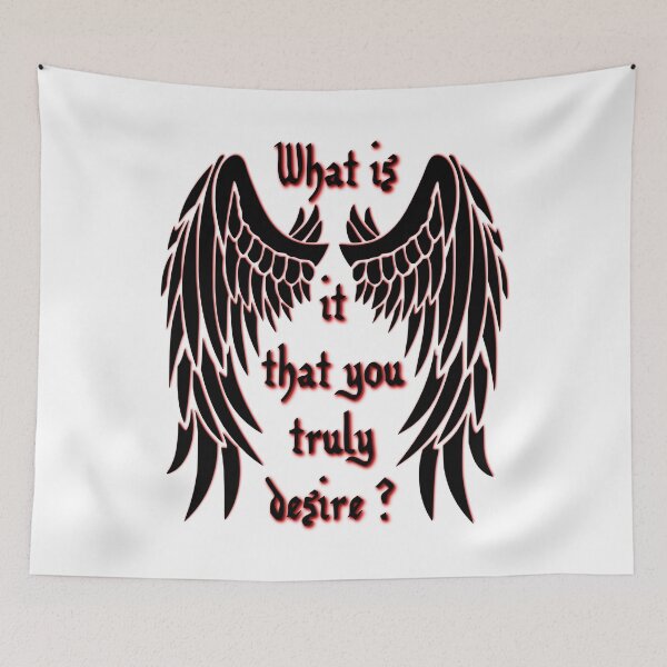 Item preview, What is it that you truly desire? - black designed and sold by KillianIsMyHome.
