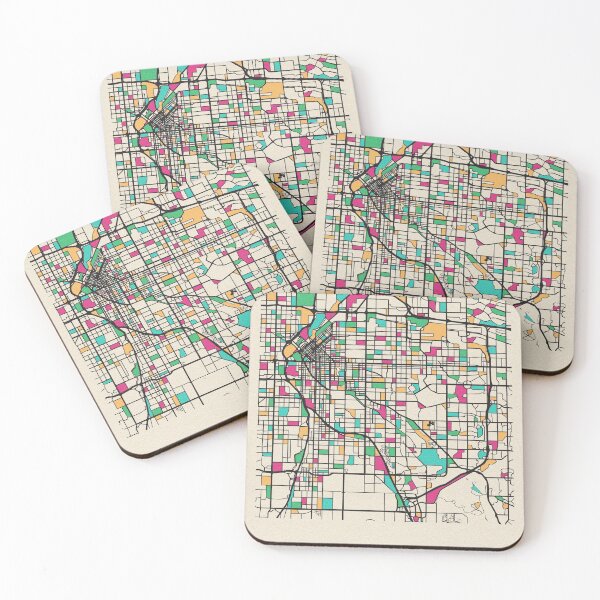 Item preview, Denver, Colorado Street Map designed and sold by A Deniz Akerman.