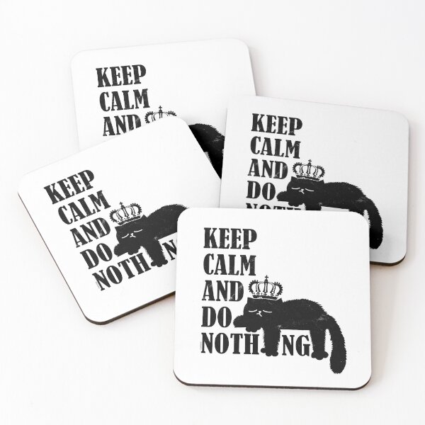 Item preview, KEEP CALM Cat designed and sold by catsandmore.