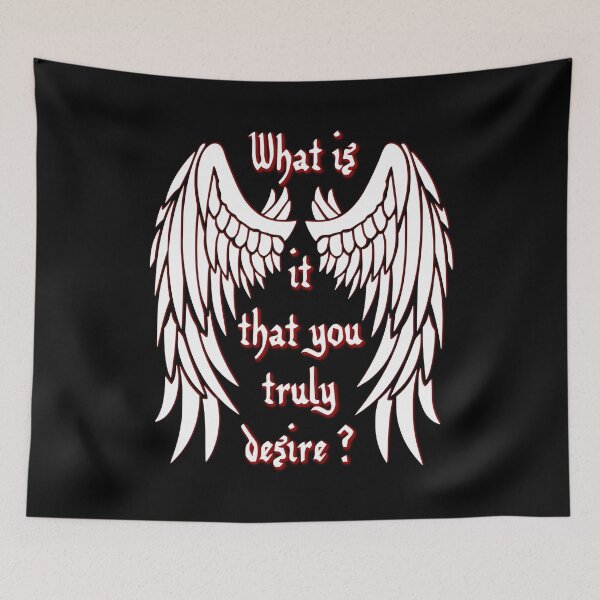 Item preview, What is it that you truly desire? - white designed and sold by KillianIsMyHome.