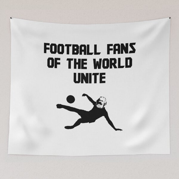 Item preview, Football fans of the world Unite - Karl Marx designed and sold by kailukask.