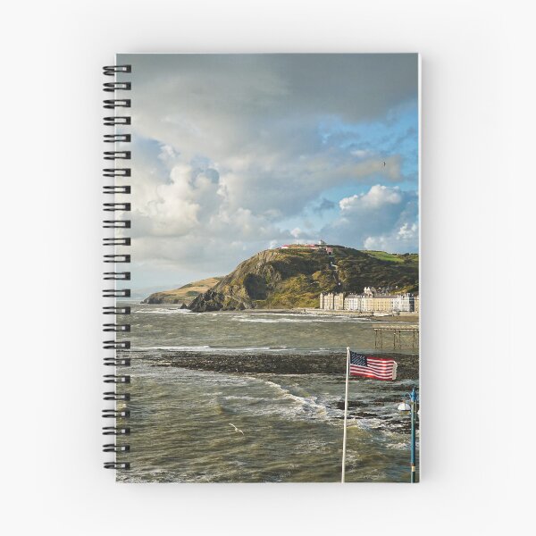Item preview, Seafront Promenade & Constitution Hill - Coastal Scenery - Aberystwyth designed and sold by Harmony Of The Mind.