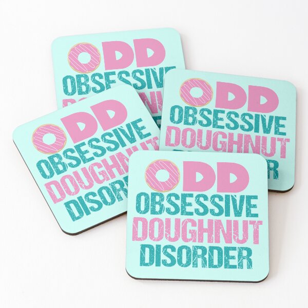 Item preview, Cute Obsessive Doughnut Disorder designed and sold by Epic Love Designs.