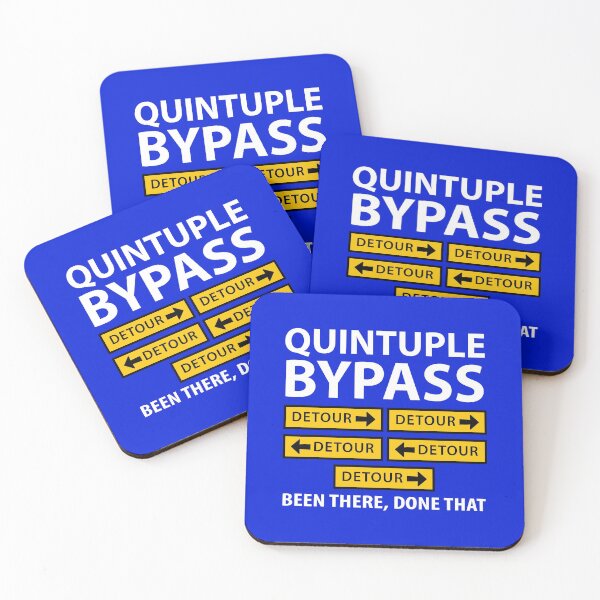 Item preview, Quintuple Bypass Detour Signs Been There Done That designed and sold by AntiqueImages.