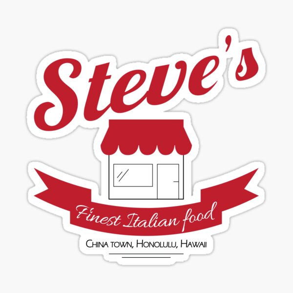 Steves italienisches Restaurant Sticker