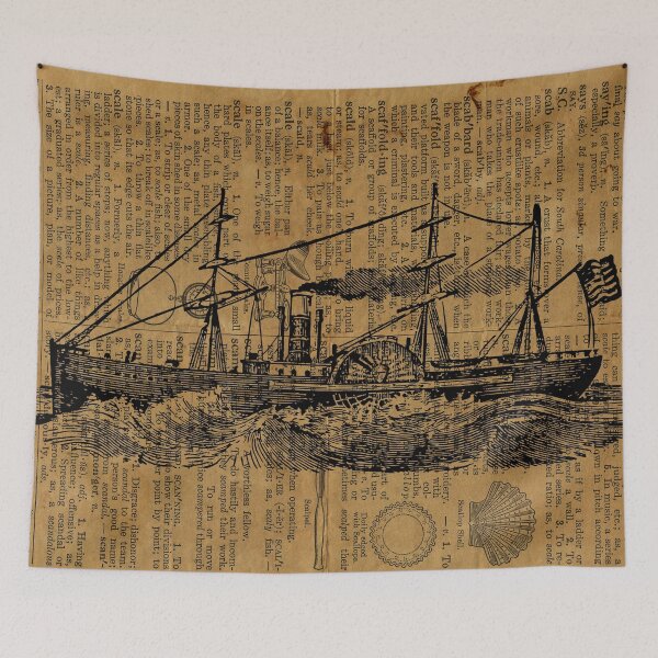 Item preview, Steamboat on rough water designed and sold by fishercraft.