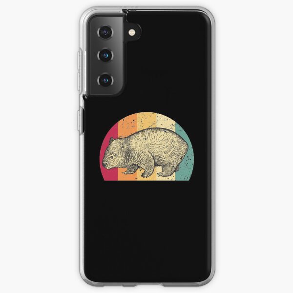 Wombat retro Samsung Galaxy Soft Case